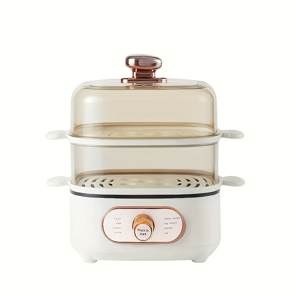 2-Tier Multifunctional Electric Steamer & Hot Pot 2-in-1(Note:stainless Steel Steaming Rack Version Is Currently Sold Out. We Will Ship The PP Steaming Rack Version Instead. Please Make Your Purchase Decision Accordingly)
