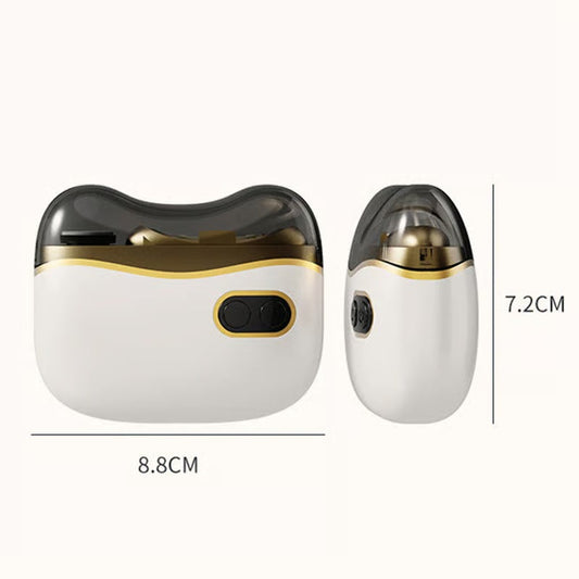 💅2-IN-1 ELECTRIC NAIL KIT - Rechargeable & Waterproof, Professional Manicure/Pedicure Set with 6 Attachments for Home Use 🏠🔧