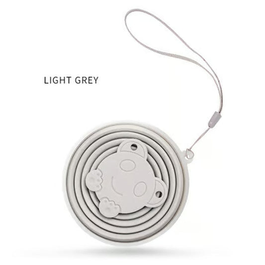 270ML Foldable Silicone Travel Cup - Anti-Slip Anti-Scald Camping Mug