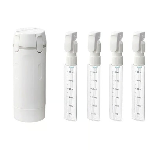 4-in-1 Leakproof Rotatable Travel Dispenser Set