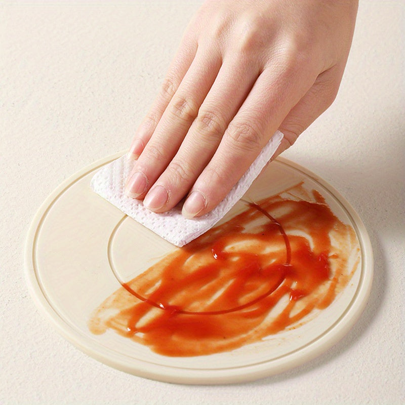 3pcs Colored Thickened Light Luxury Soft Rubber | Thermal Insulation Mat, Placemat, Pot Mat, Coaster, Kitchen Casserole, Anti-Scalding Table Mat, Household High Temperature Resistance