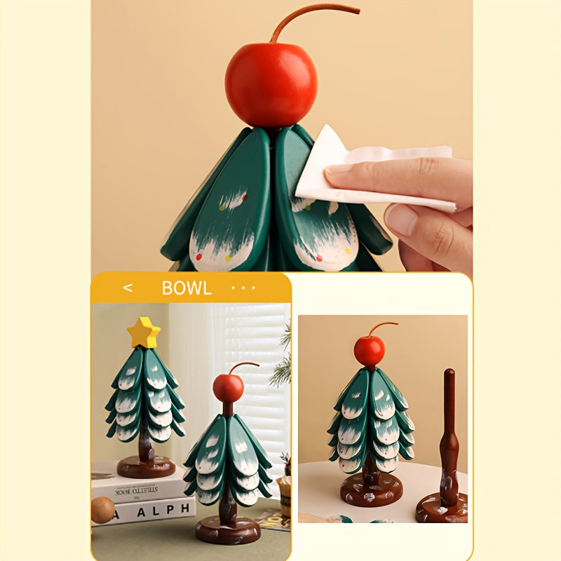 3-Pack Wooden Tree Tripod Trivet - Heat-Resistant Pot Holder, Durable Kitchen Accessory For Hot Dishes, Teapots, Jewelry Display. Solid Wood Design With Sturdy Base. Ideal For Home, Restaurant, Or As Decorative Ornament For Christmas Trees.