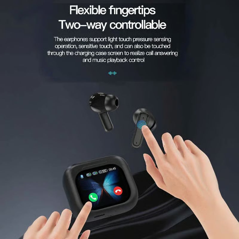 🔥Best-selling model🔥High-quality sound, clear touch-control Bluetooth headset【Factory direct sales】