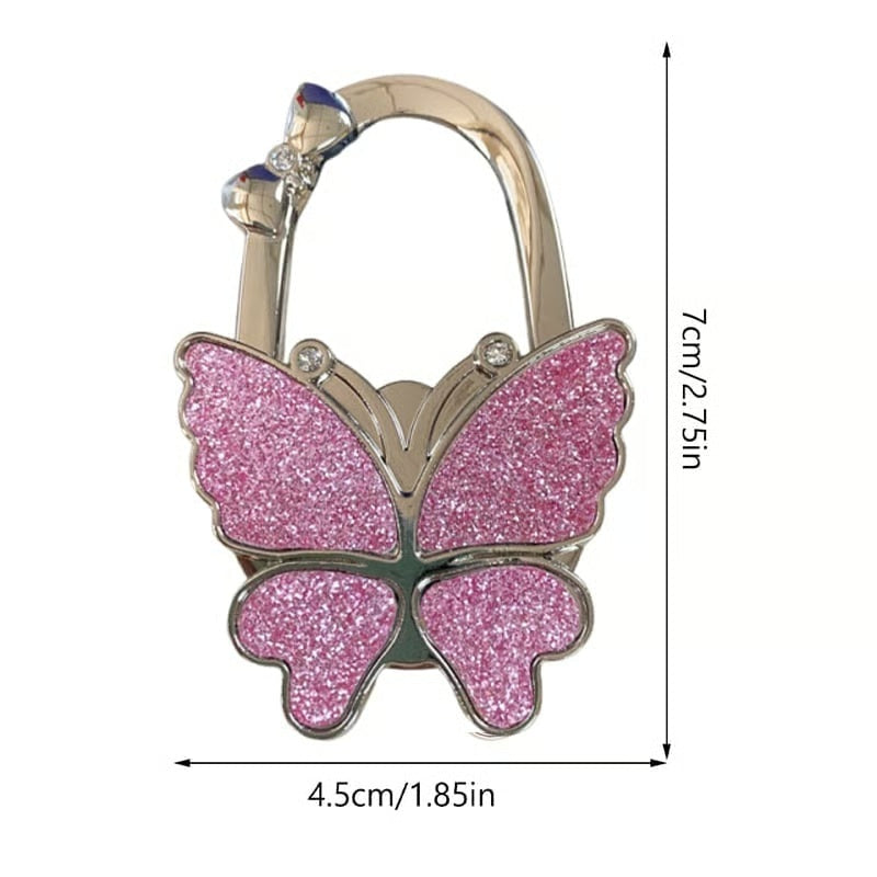 Butterfly Foldable Purse Hook