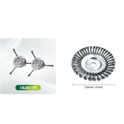 🔥Buy More Save More String🌿Trimmer Replacement Head,Steel Wire Grass Cutting Head