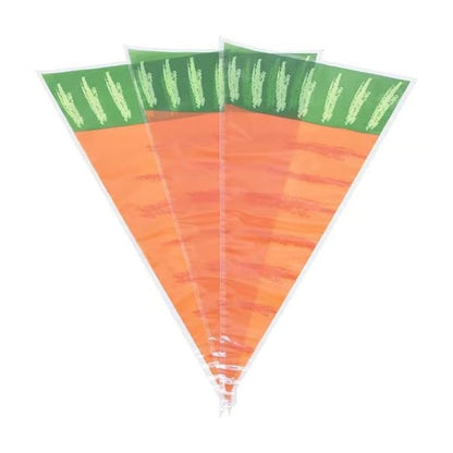 Carrot Print Plastic Bag