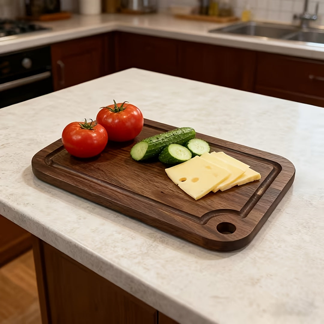 3pcs Wooden Cutting Boards Set | -Grade, Multi-Functional with Juice Groove Design, Ideal for Meat, Bread, Cheese, Fruits, Vegetables | Great for Christmas, Easter, Hanukkah, Thanksgiving
