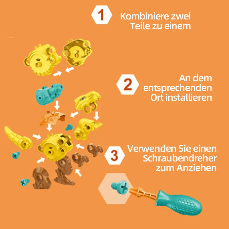 DIY Dinosaur Spielzeug Bausatz🔥🔥