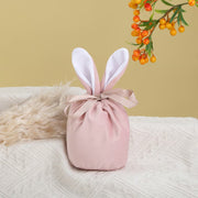 Easter Bunny Velvet Basket