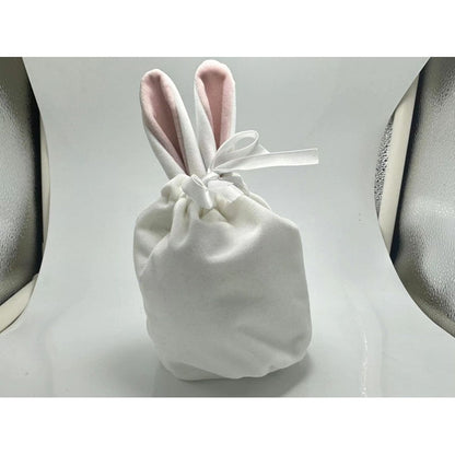 Easter Bunny Velvet Basket