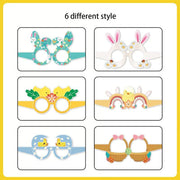 Easter Themed Paper Glasses