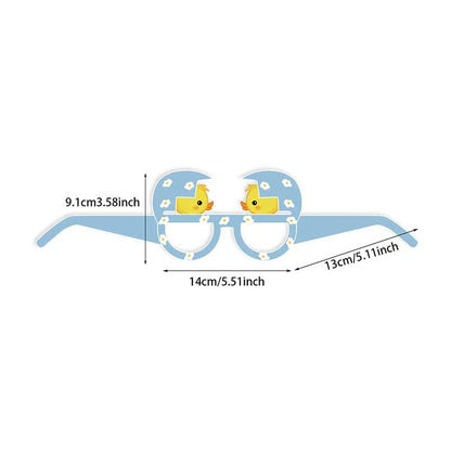Easter Themed Paper Glasses