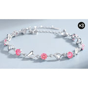 ✨Elegant Sparkling Lucky Clover Bracelet🍀