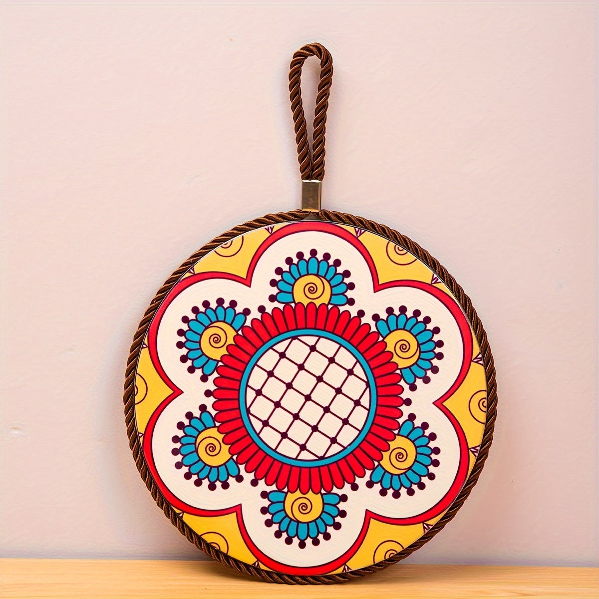 3pcs Ceramic Insulation Mat, Household Anti Scalding Table Mat, Pot Mat, Anti Heat And Oil Mat, Cup Mat, Plate Mat, And Meal Mat