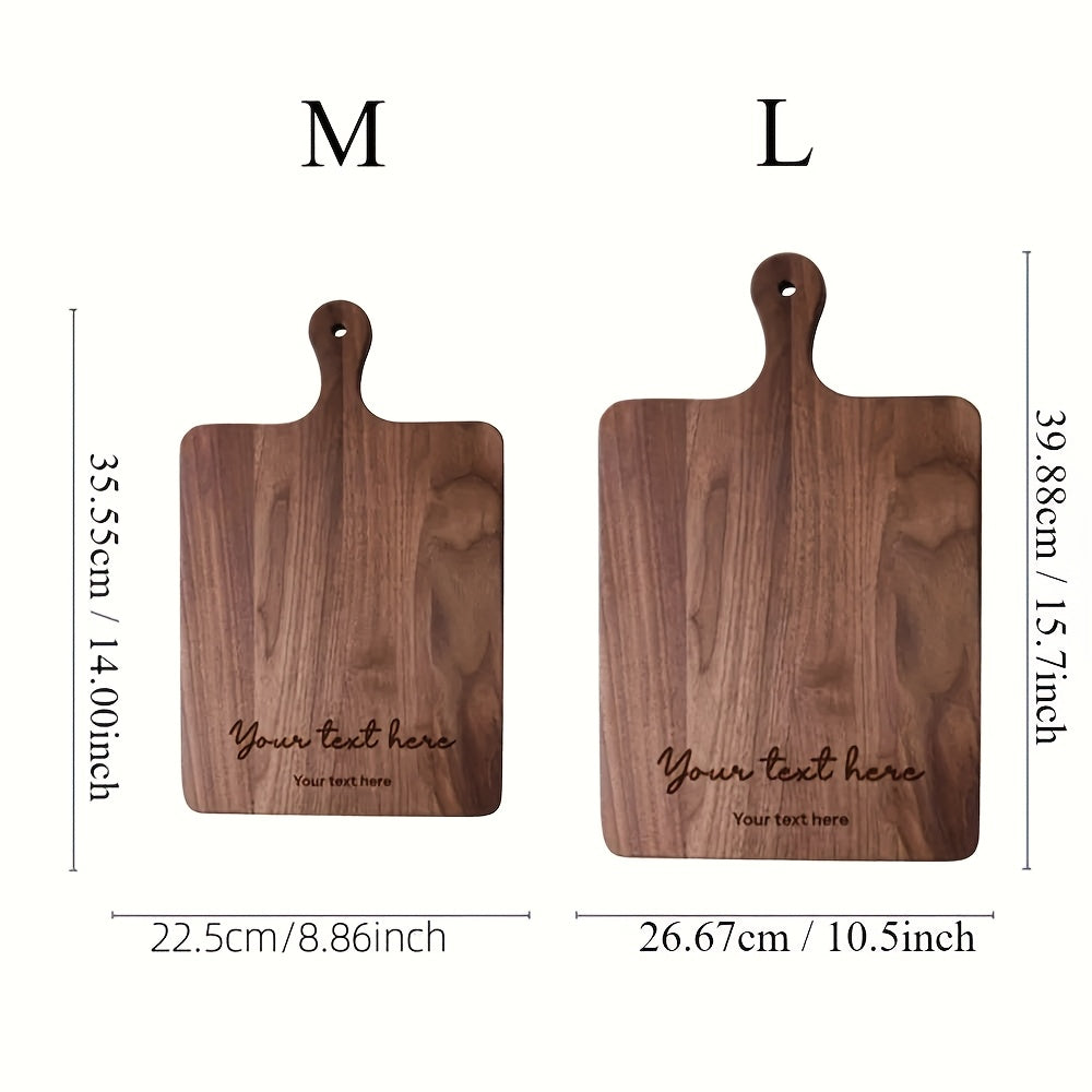 1pc Walnut Charcuterie Board Personalized\u002FCustomized\u002FMother's Day Gift\u002FWedding Gift\u002FGift for Couple\u002FAnniversary Gift\u002FHousewarming Gift\u002FEngagement Gift\u002FBridal Shower Gift