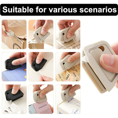 🏆Flash Sale⚡ 50K+ SOLD! Almost Gone-💥Magnetic Retractable Box Cutter - Safety Lock Utility Knife with Built-in Magnet for Easy Storage & Quick Access