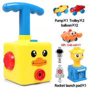 🎁Fun Packed Balloon Car Toy Pump Set