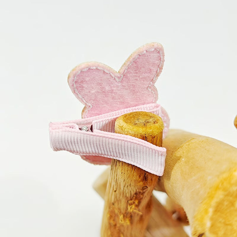 Hair Ball Rabbit Hairpin