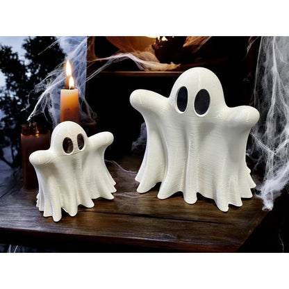 🎃Halloween Decorations - 👻3D Printing Cute Ghosts With Tea Lights