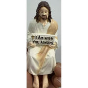 ✨Handcrafted Jesus Figurine✝️Serene Desk Companion🙏