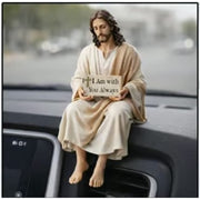 ✨Handcrafted Jesus Figurine✝️Serene Desk Companion🙏