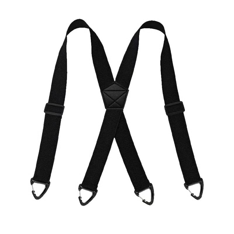 👔 Heavy Duty Work Suspenders | X-Back Adjustable Design