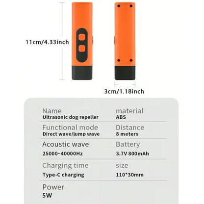 ✨ Highly Recommended ✨Ultrasonic Dog Bark Deterrent Device – Humane & Effective Dog Repeller