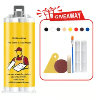 🔥Hot Sale 50% OFF✨Multifunctional Tile Stone Crack Repair Kit