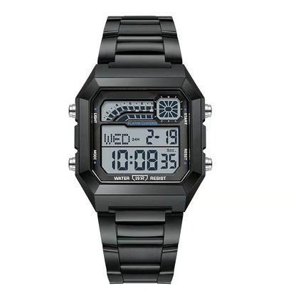 🔥Hot Sale Deals-Unisex-Digitaluhr mit quadratischem Display und Leuchtanzeige