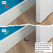HOT SALE🔥  Hidden Stainless Steel Rubber Dual-use Door Stopper Door Holders