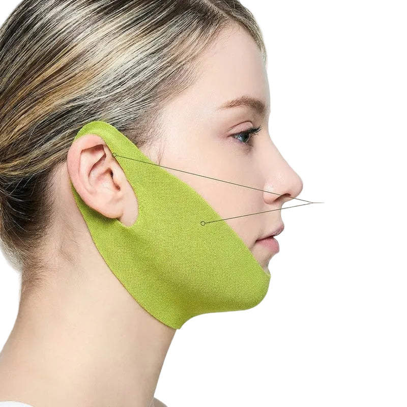 🏆Hot Sale⚡Cooling Cactus V-Line Mask