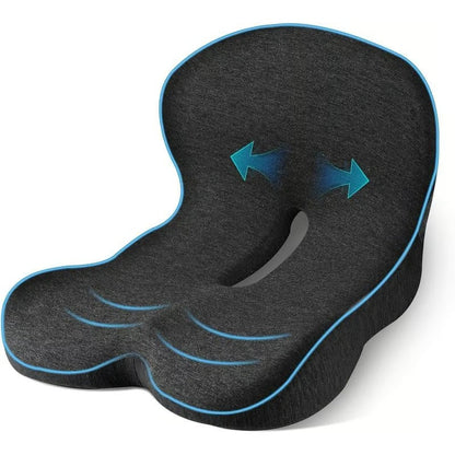 🎁Limited sale 50% discount🎁【Ergonomic design】Non-Slip Memory Foam Seat 💕For the most comfortable driving💕