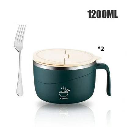 🔥Limited Time Promotion 50% OFF🔥304 Stainless Steel Insulated Ramen Bowl