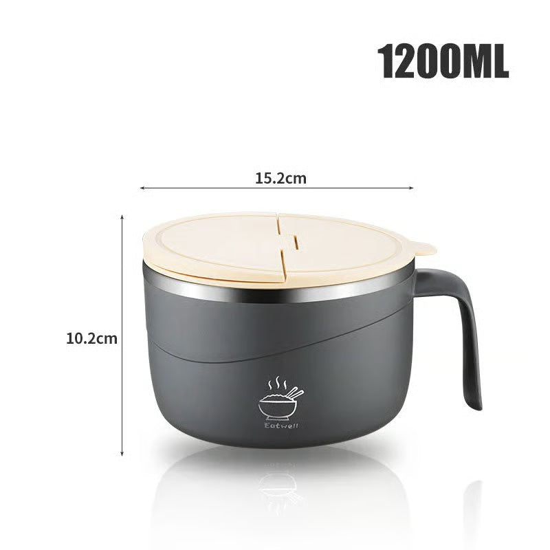 🔥Limited Time Promotion 50% OFF🔥304 Stainless Steel Insulated Ramen Bowl