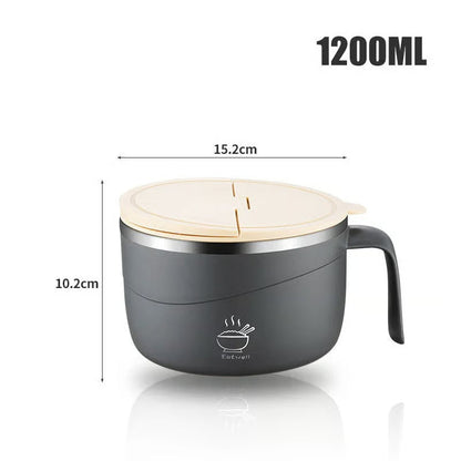 🔥Limited Time Promotion 50% OFF🔥304 Stainless Steel Insulated Ramen Bowl
