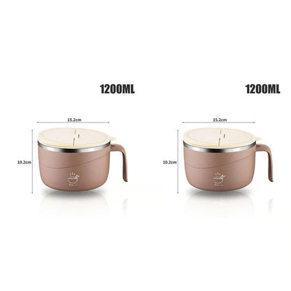 🔥Limited Time Promotion 50% OFF🔥304 Stainless Steel Insulated Ramen Bowl
