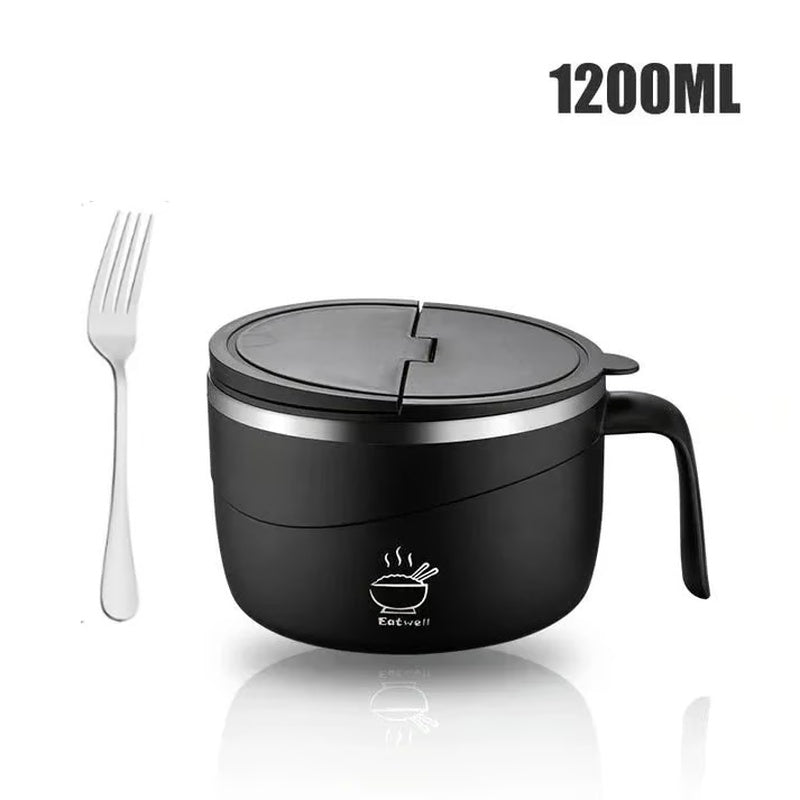 🔥Limited Time Promotion 50% OFF🔥304 Stainless Steel Insulated Ramen Bowl