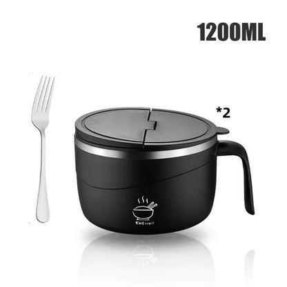🔥Limited Time Promotion 50% OFF🔥304 Stainless Steel Insulated Ramen Bowl