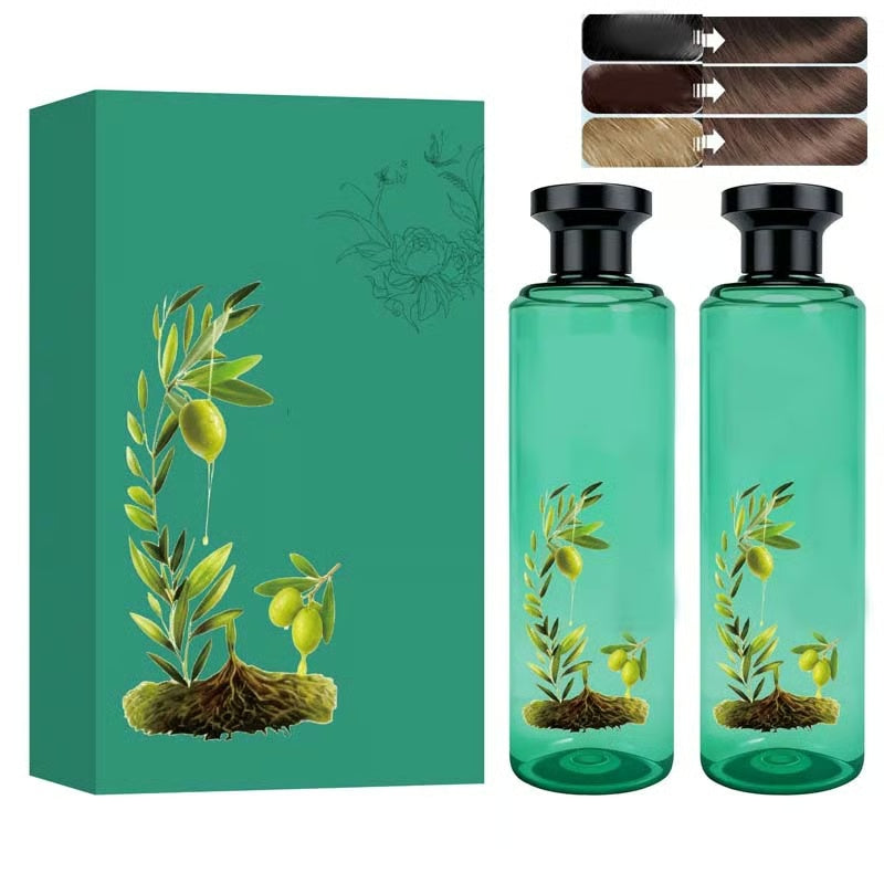 Long-Lasting Botanical Essential Oil Hair Dye