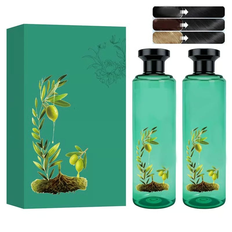 Long-Lasting Botanical Essential Oil Hair Dye