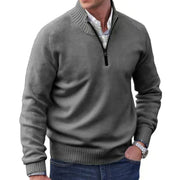 Men's Zipper Basic Sweater