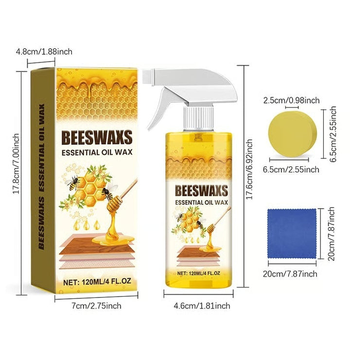Micro-Molecularized Natural Beeswax Floor Polish Spray (120ml)