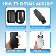 Mirror Reflection Clip  - Capture Stunning Reflections Instantly
