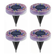Mosaic Solar Disk Lights