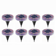 Mosaic Solar Disk Lights