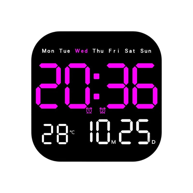 Multifunctional Digital Alarm Clock for Home & Office