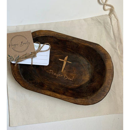 Prayer Bowl Dough Bowl Cross religious gifts