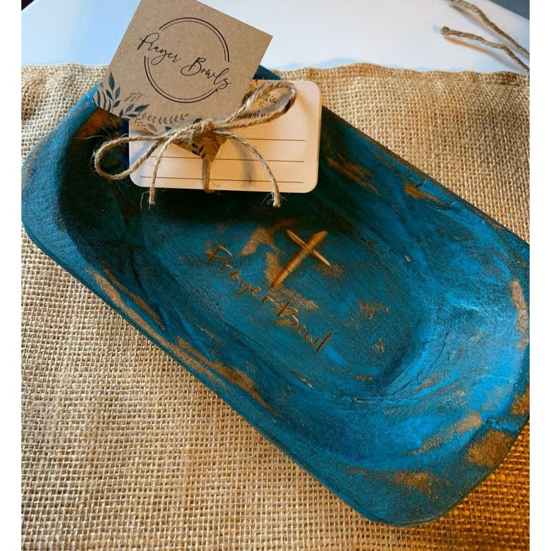 Prayer Bowl Dough Bowl Cross religious gifts