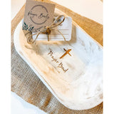 Prayer Bowl Dough Bowl Cross religious gifts Style 2