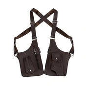 Premium Leather Adjustable Underarm Shoulder Bag for Men & Women
